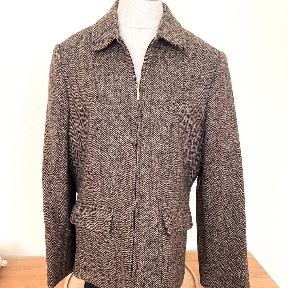 Lauren - Ralph Lauren - Wool Blazer - Suit Jacket - Zip Up - Size 12 - Picture 5 of 15